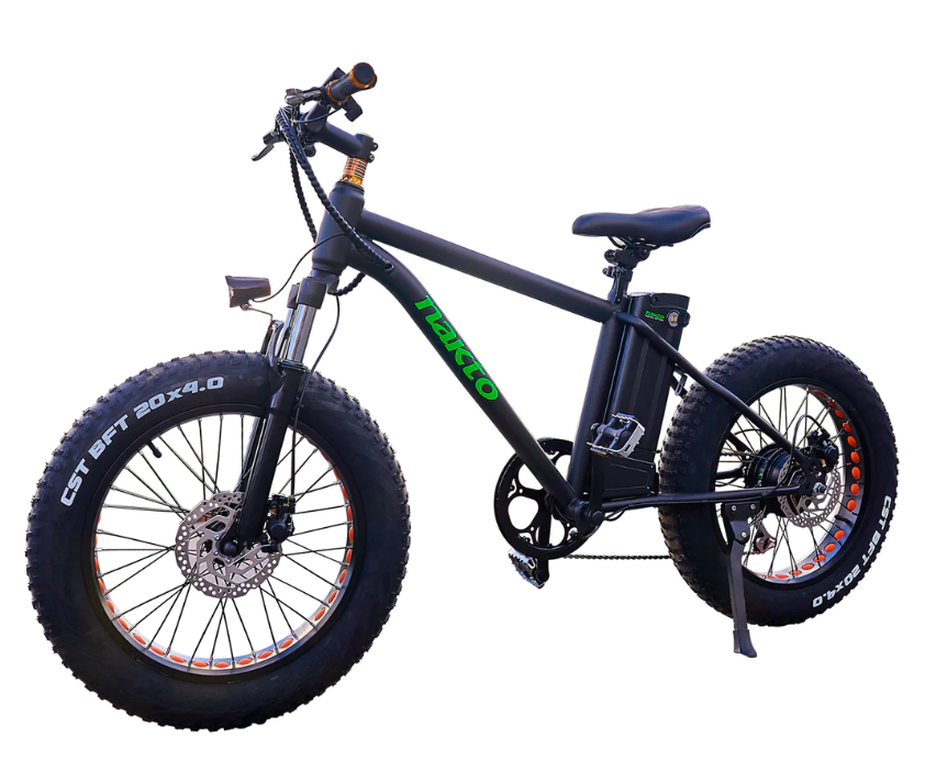 Nakto Mini Cruiser 20" Fat Tire Electric Bike 300W 36V