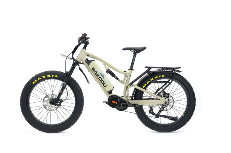 Bakcou Storm Full Suspension Fat Tire Electric Bike