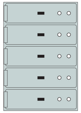 Socal ST-5 Bridgeman ST Series Safe Deposit Box