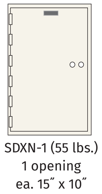 Socal SDXN-1 Bridgeman SDXN Series Safe Deposit Box