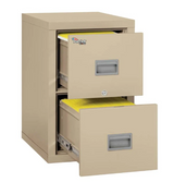 FireKing 2P1825-C Two Drawer Letter/Legal Patriot Series File Cabinet