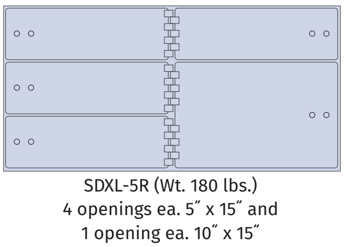 Socal SDXL-5R Bridgeman SDXL Series Modular Teller Locker