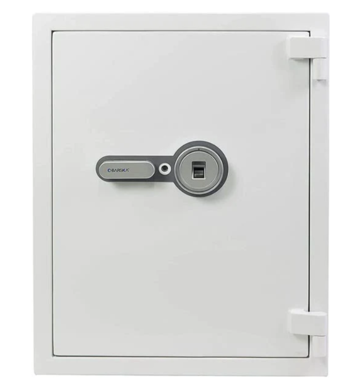 Barska AX13496 Biometric Fireproof Safe White