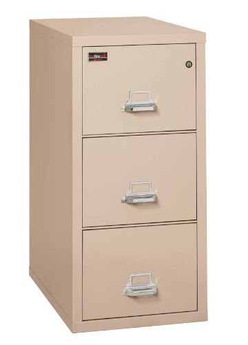 FireKing 3-2144-2 Two-Hour Three Drawer Legal Vertical File Cabinet