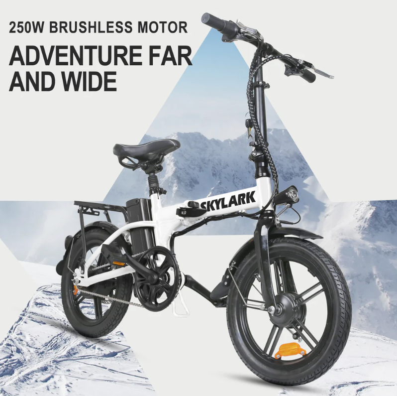 Skylark folding electric bike hotsell