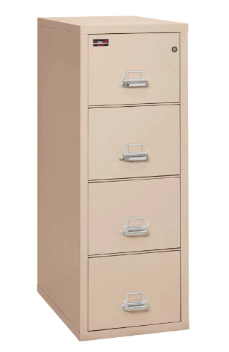 FireKing 4-2157-2 Two-Hour Four Drawer Legal Vertical File Cabinet