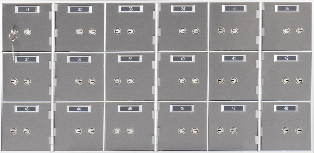 Socal SDX-18 Bridgeman SDX Series Safe Deposit Box