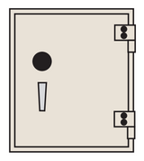 Socal ER-3026 Bridgeman ER Series TL-15 Plate Steel Safe