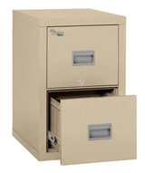 FireKing 2P1825-C Two Drawer Letter/Legal Patriot Series File Cabinet