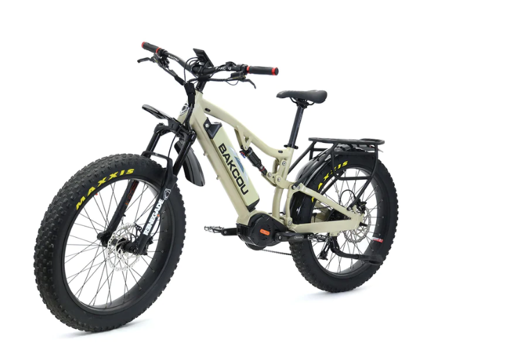 Bakcou Storm Full Suspension Fat Tire Electric Bike