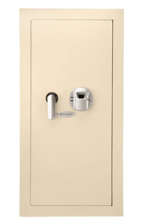 Barska AX12408 Beige Biometric Wall Safe