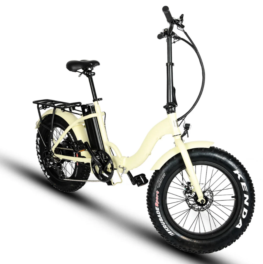 Eunorau E-FAT-STEP Fat Tire Step-Thru Folding Electric Bike 48V 500W