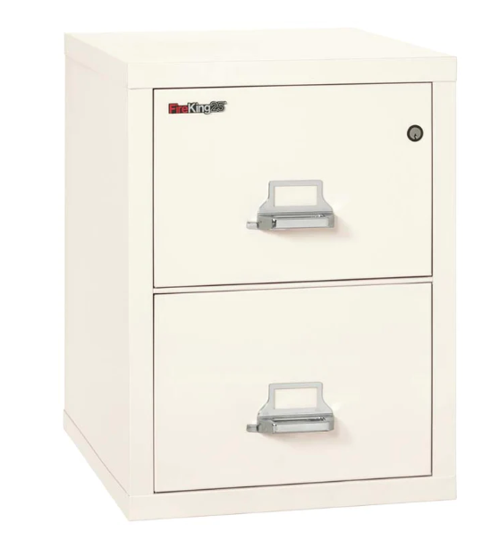 FireKing 2-1825-C Two Drawer Letter 25"D Vertical File Cabinet