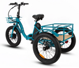 Eunorau NEW-TRIKE Step Through Fat Tire Folding Electric Trike