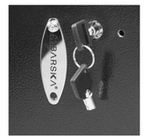 Barska AX13034 Left Opening Biometric Wall Safe