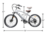 Nakto Santa Monica Cruiser Electric Bike 500W 48V