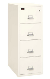 FireKing 4-1956-2 Two-Hour Four Drawer Letter Vertical File Cabinet