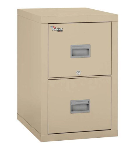 FireKing 2P1825-C Two Drawer Letter/Legal Patriot Series File Cabinet