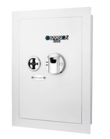 Barska AX13030 White Biometric Wall Safe