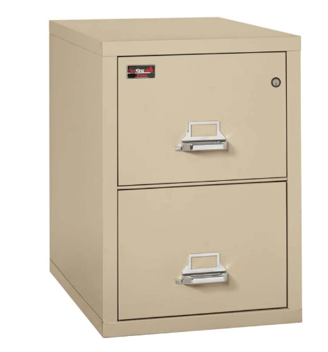 FireKing 2-1929-2 Two-Hour Two Drawer Letter Vertical File Cabinet ...