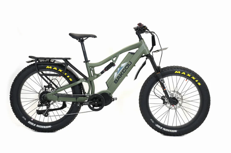 Bakcou Storm Full Suspension Fat Tire Electric Bike