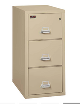 FireKing 3-2144-2 Two-Hour Three Drawer Legal Vertical File Cabinet