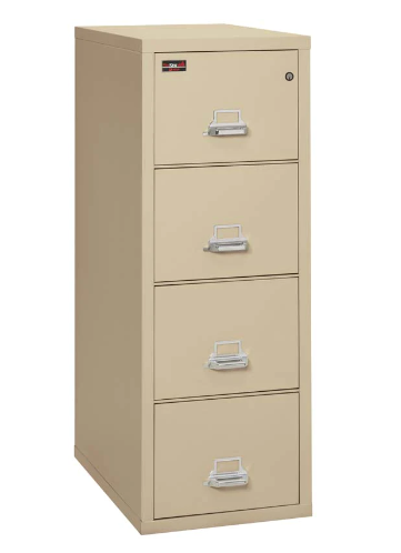 FireKing 4-2157-2 Two-Hour Four Drawer Legal Vertical File Cabinet