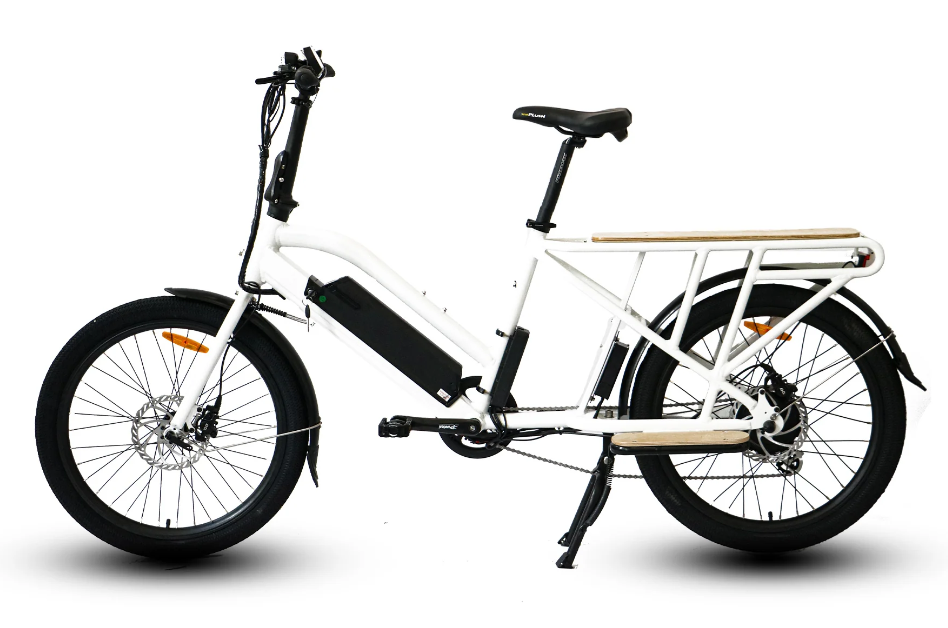 Eunorau MAX-CARGO 24" Long-Tail Electric Cargo Bike 48V 750W