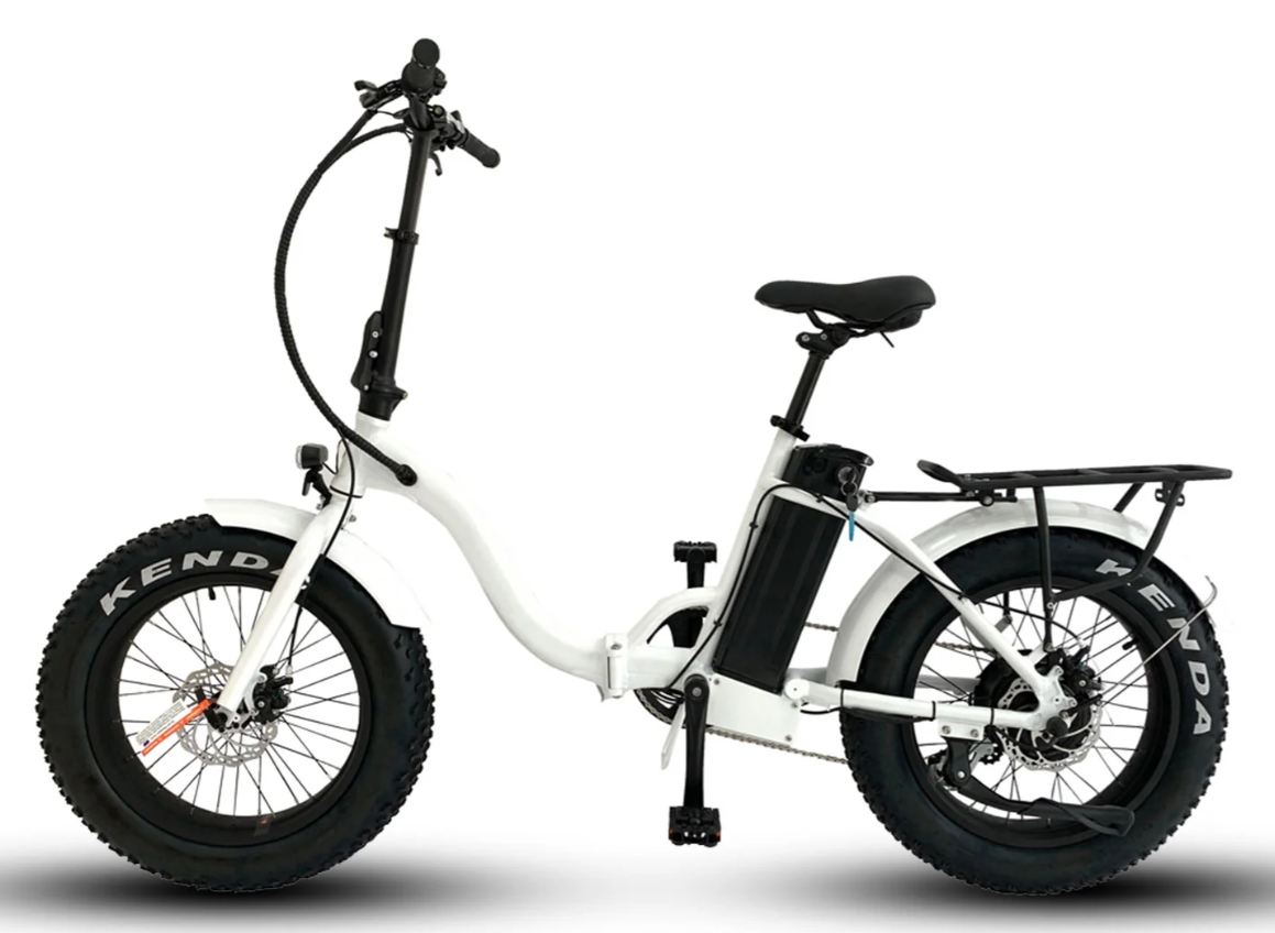 Eunorau E-FAT-STEP Fat Tire Step-Thru Folding Electric Bike 48V 500W