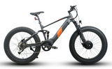 Eunorau DEFENDER-S Fat Tire Dual Suspension Electric Mountain Bike 1500W