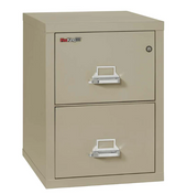 FireKing 2-2125-C Two Drawer Legal 25"D Vertical File Cabinet