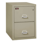 FireKing 2-1929-2 Two-Hour Two Drawer Letter Vertical File Cabinet