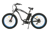 Ecotric Hammer Electric Fat Tire Beach Snow Bike UL Certified-Blue C-HAM26S900-BL