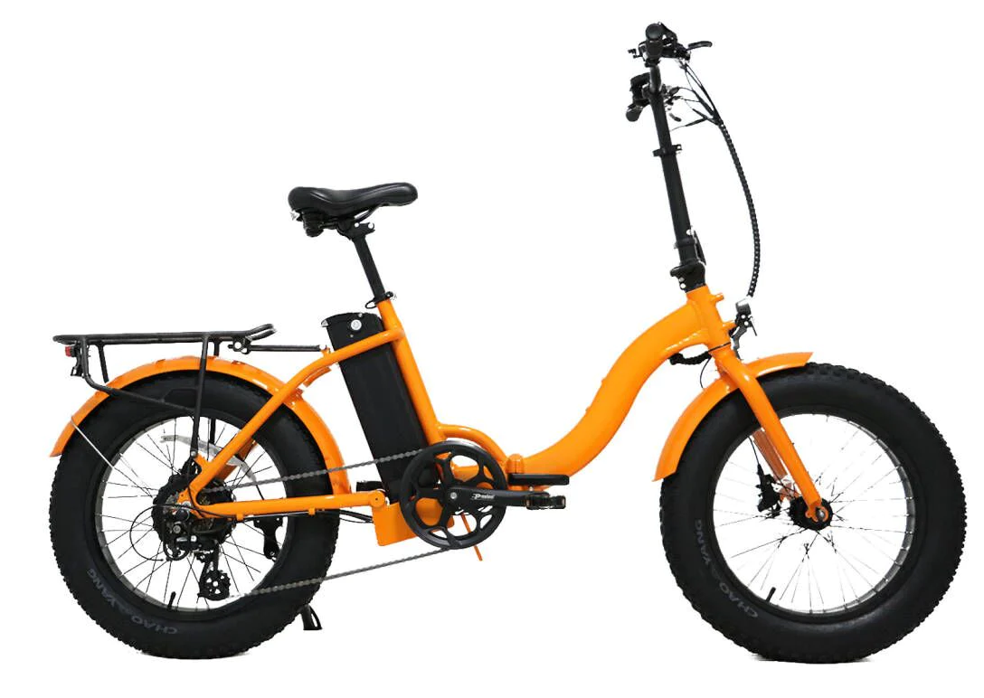 Eunorau E-FAT-STEP Fat Tire Step-Thru Folding Electric Bike 48V 500W