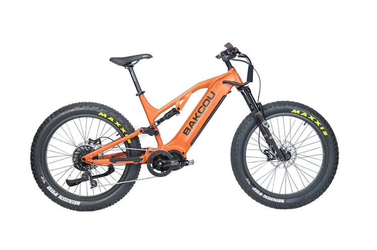 Bakcou Scout Full Suspension Fat Tire Electric Bike