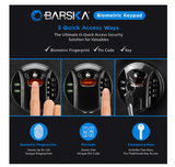 Barska AX12428 Biometric Keypad Security Safe