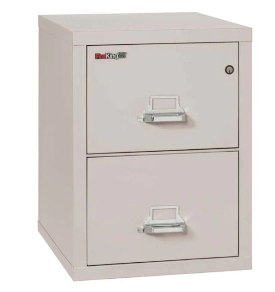 FireKing 2-2125-C Two Drawer Legal 25"D Vertical File Cabinet