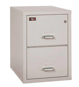 FireKing 2-1929-2 Two-Hour Two Drawer Letter Vertical File Cabinet