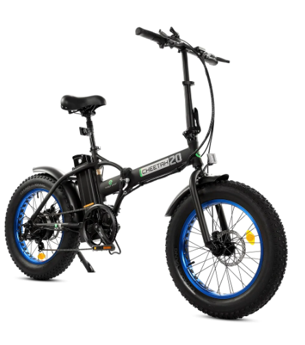 Ecotric 20" Fat Tire Portable and Folding Electric Bike C-NFAT20810