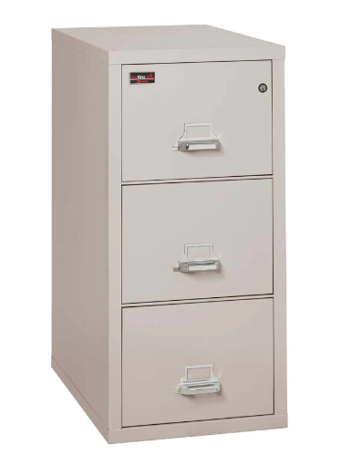 FireKing 3-2144-2 Two-Hour Three Drawer Legal Vertical File Cabinet