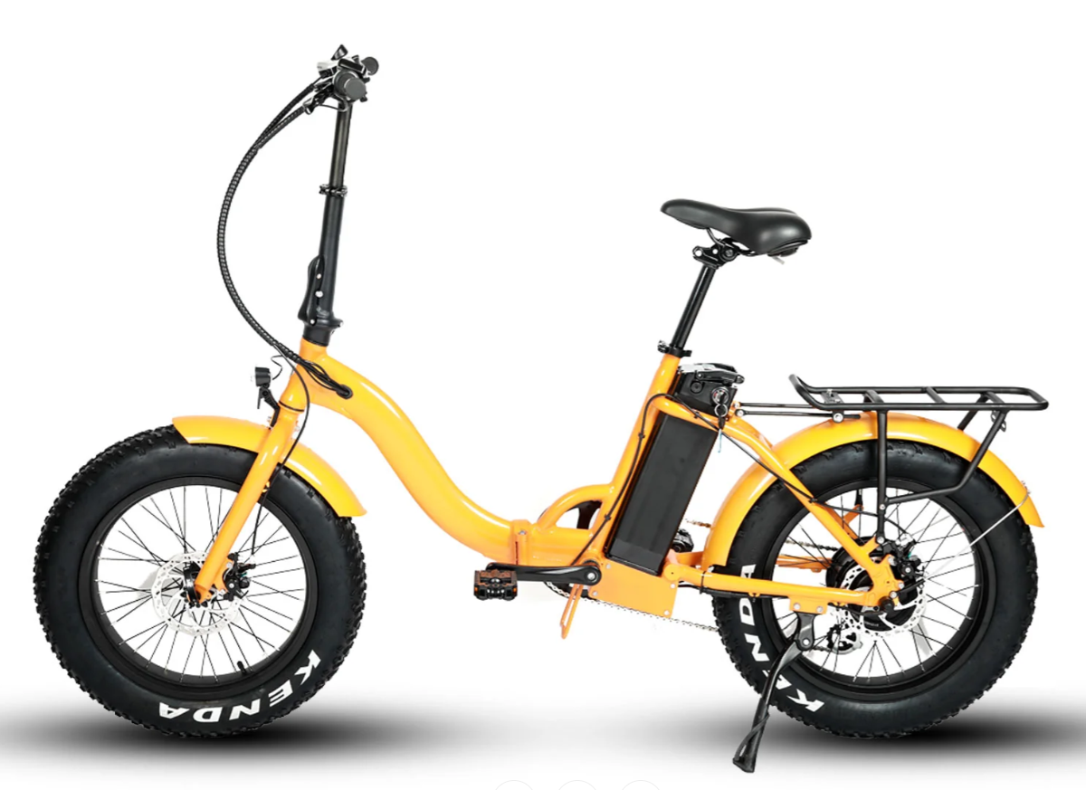 Eunorau E-FAT-STEP Fat Tire Step-Thru Folding Electric Bike 48V 500W