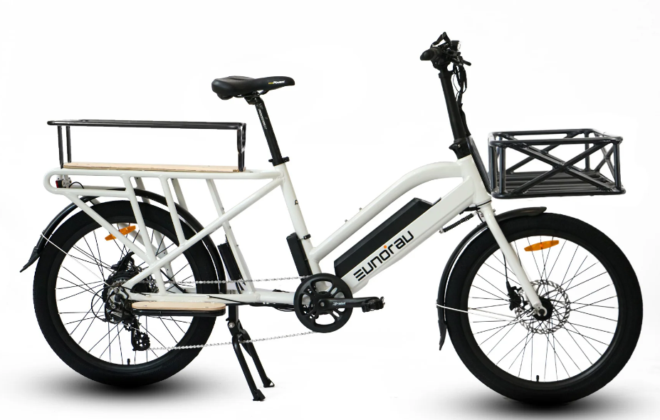 Eunorau MAX-CARGO 24" Long-Tail Electric Cargo Bike 48V 750W