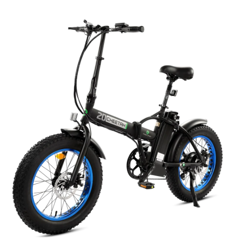 Ecotric 20" Fat Tire Portable and Folding Electric Bike C-NFAT20810