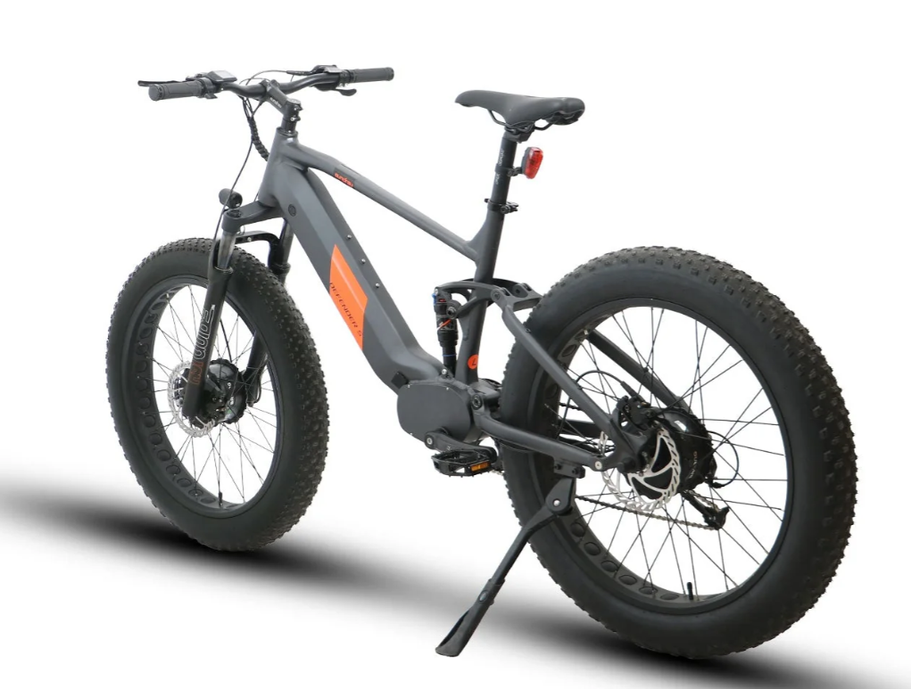 Eunorau DEFENDER-S Fat Tire Dual Suspension Electric Mountain Bike 1500W