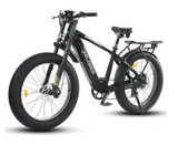 Ecotric Explorer 26" Fat Tire Electric Bike with Rear Rack EXP-MB