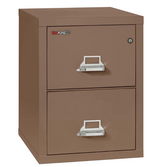 FireKing 2-1825-C Two Drawer Letter 25"D Vertical File Cabinet