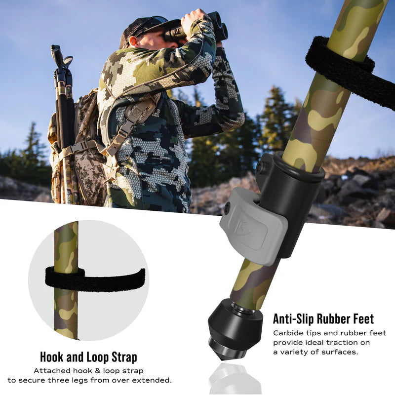 RPNB Adjustable Camo Shooting Tripod HTC-1