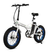 Ecotric 20" Fat Tire Portable and Folding Electric Bike C-NFAT20810