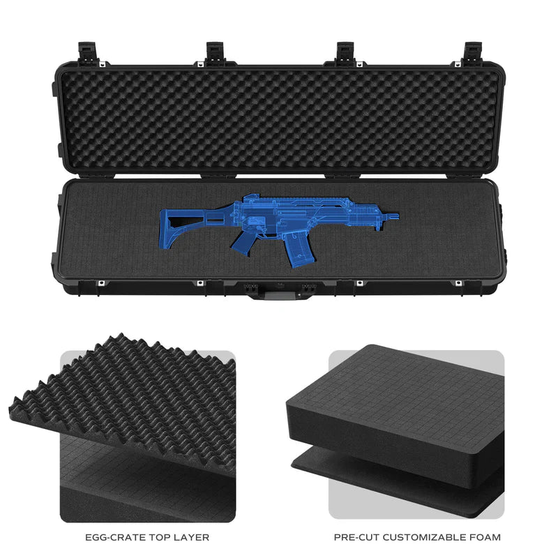 RPNB Weatherproof Protective Hard Tactical Rifle Case PP-12150