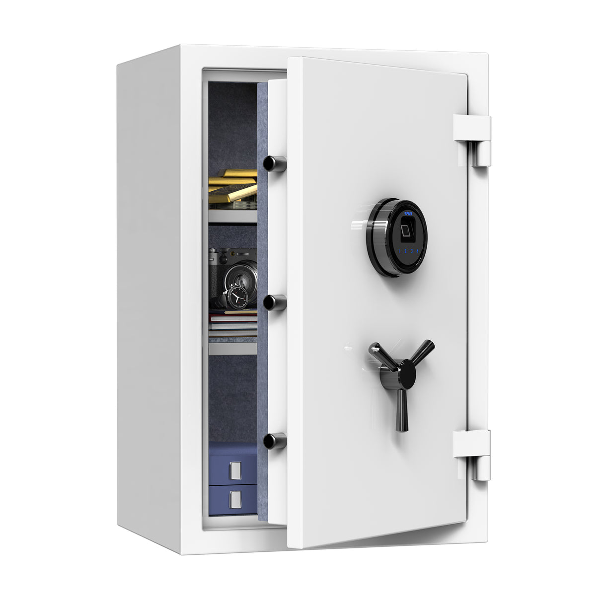 RPNB 2.12 Cubic Feet Deluxe Biometric Fireproof Safe RPFS66